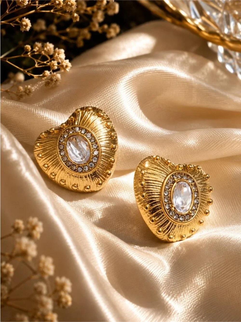 Anthropologie gold tone
